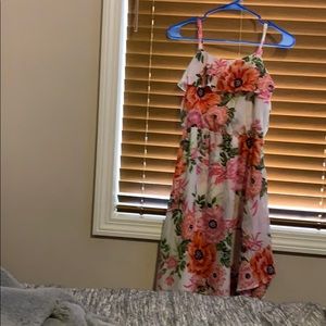 Girls floral dress